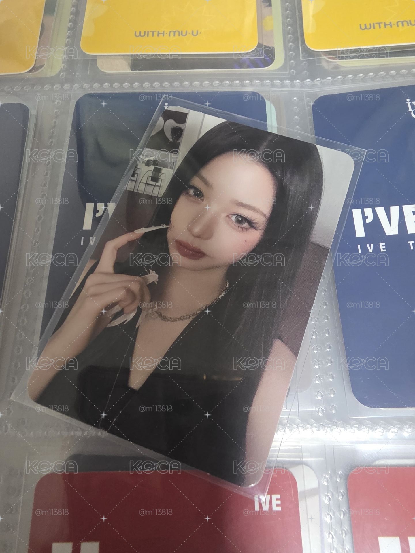 IVE SECRET 星船 6+3 A ver. 員特典卡 