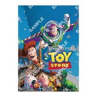 Pixar A4海報扭蛋 第一彈