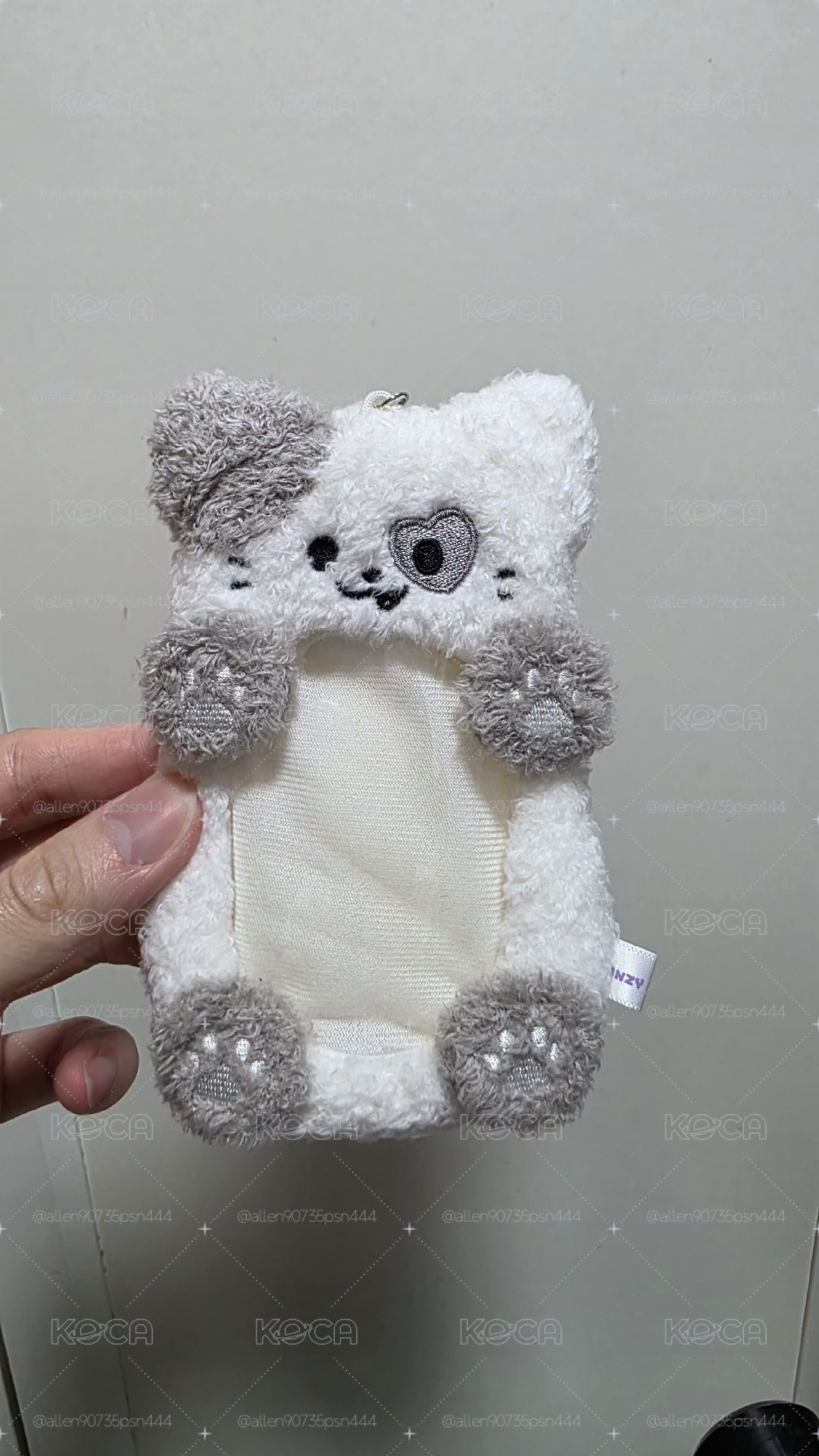 禮志絨毛卡套 含卡無吊牌