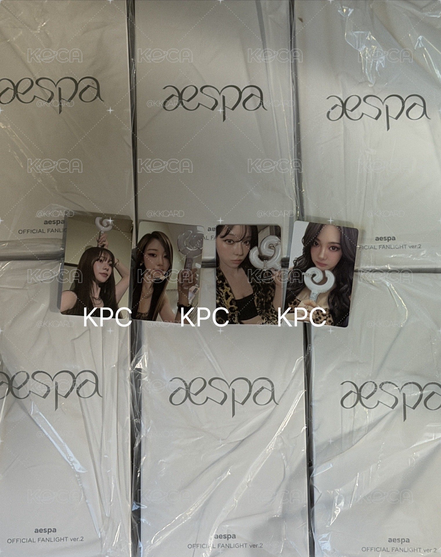 aespa 手燈 全新未拆 含小卡一套