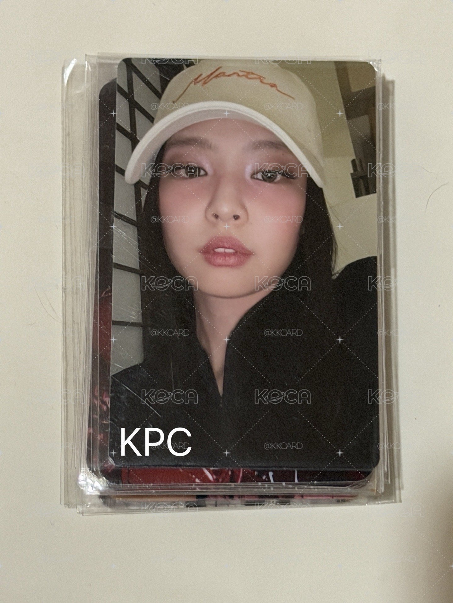 BLACKPINK JENNIE 帽子卡