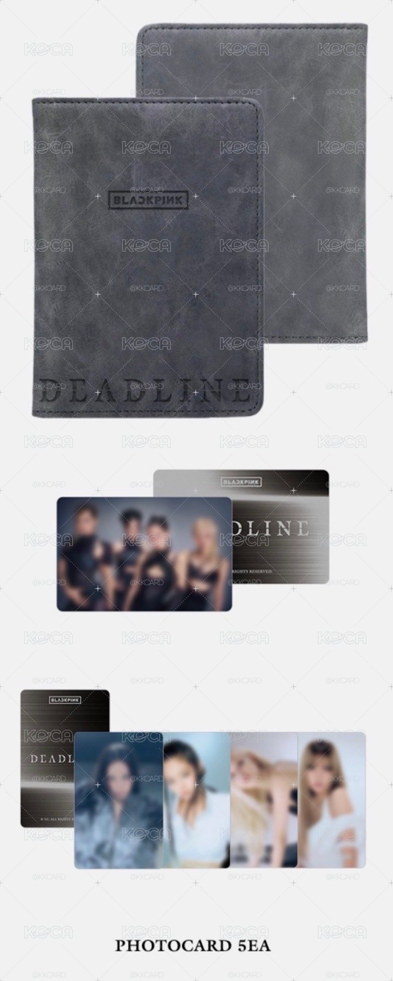 BLACKPINK DEADLINE 護照套