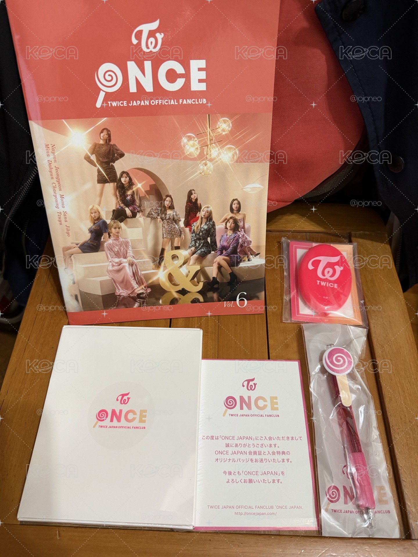 韓國 Twice 日本 TWICE JAPAN FANCLUB FC限定會員誌 ONCE MAGAZINE 入會 特典