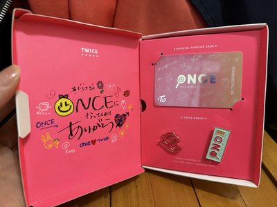 韓國 Twice 日本 TWICE JAPAN FANCLUB FC限定會員誌 ONCE MAGAZINE 入會 特典