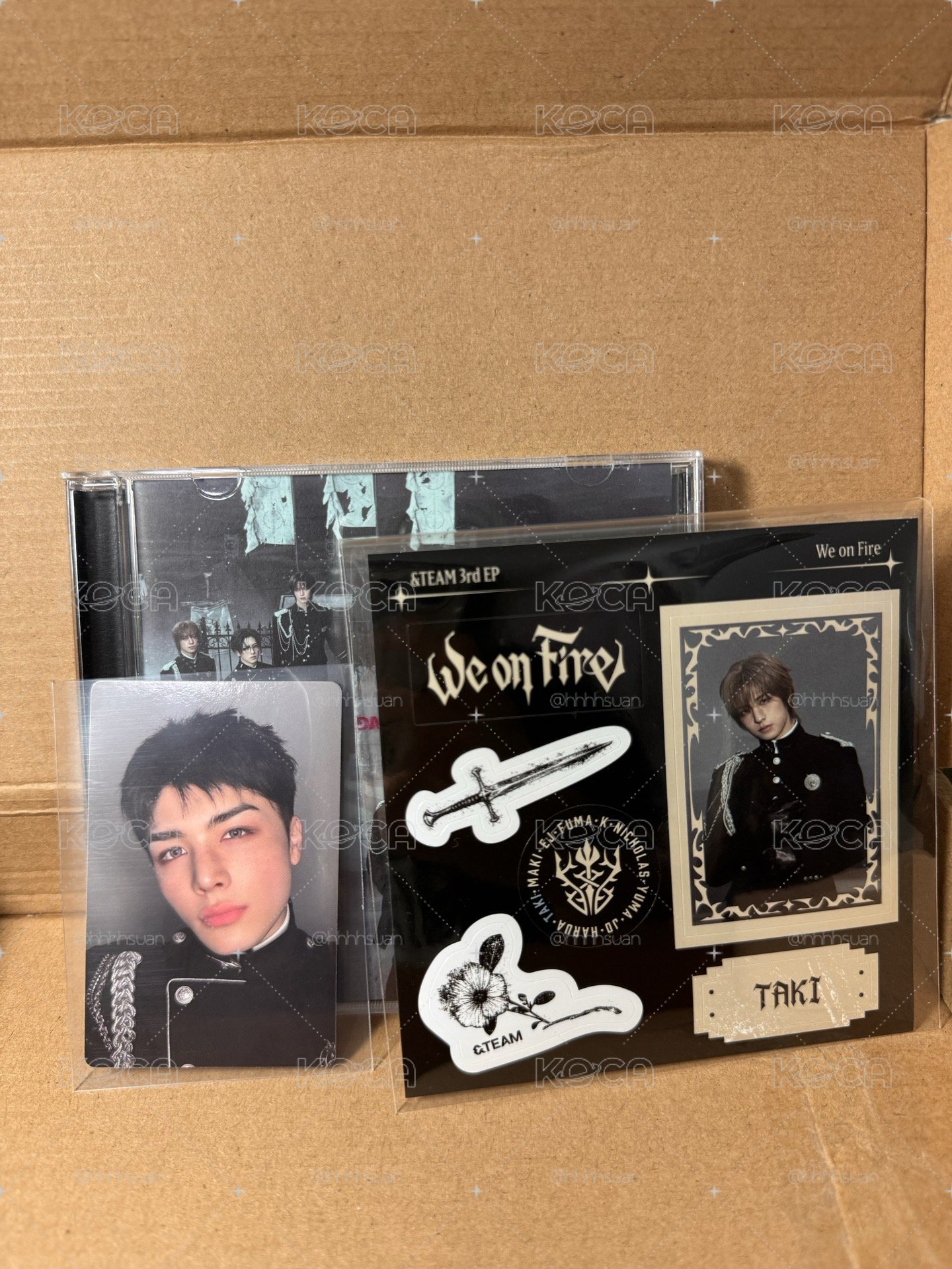 &TEAM WOF 通常盤 Maki專卡+Taki貼紙