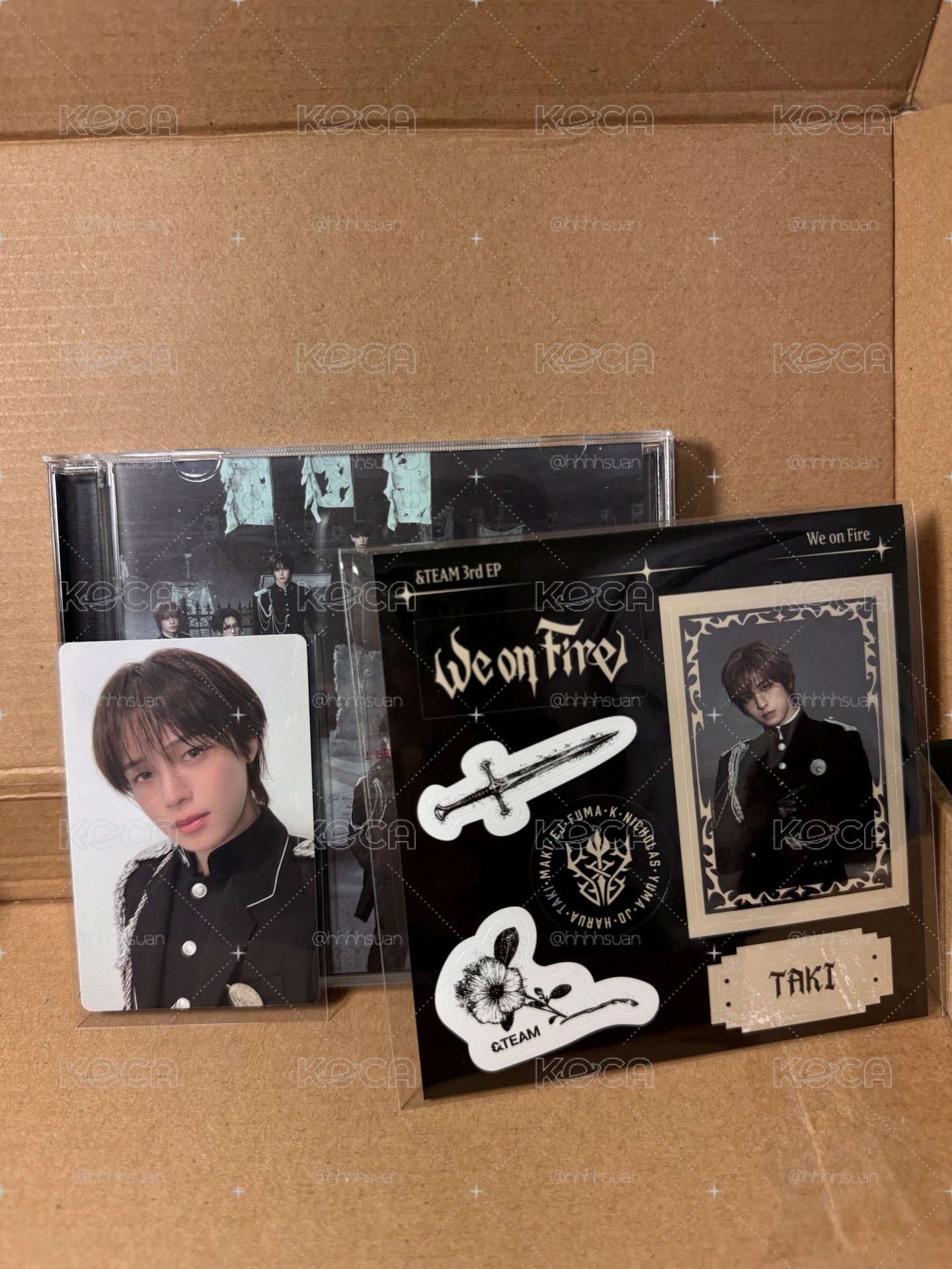 &TEAM WOF 通常盤 K專卡+Taki貼紙