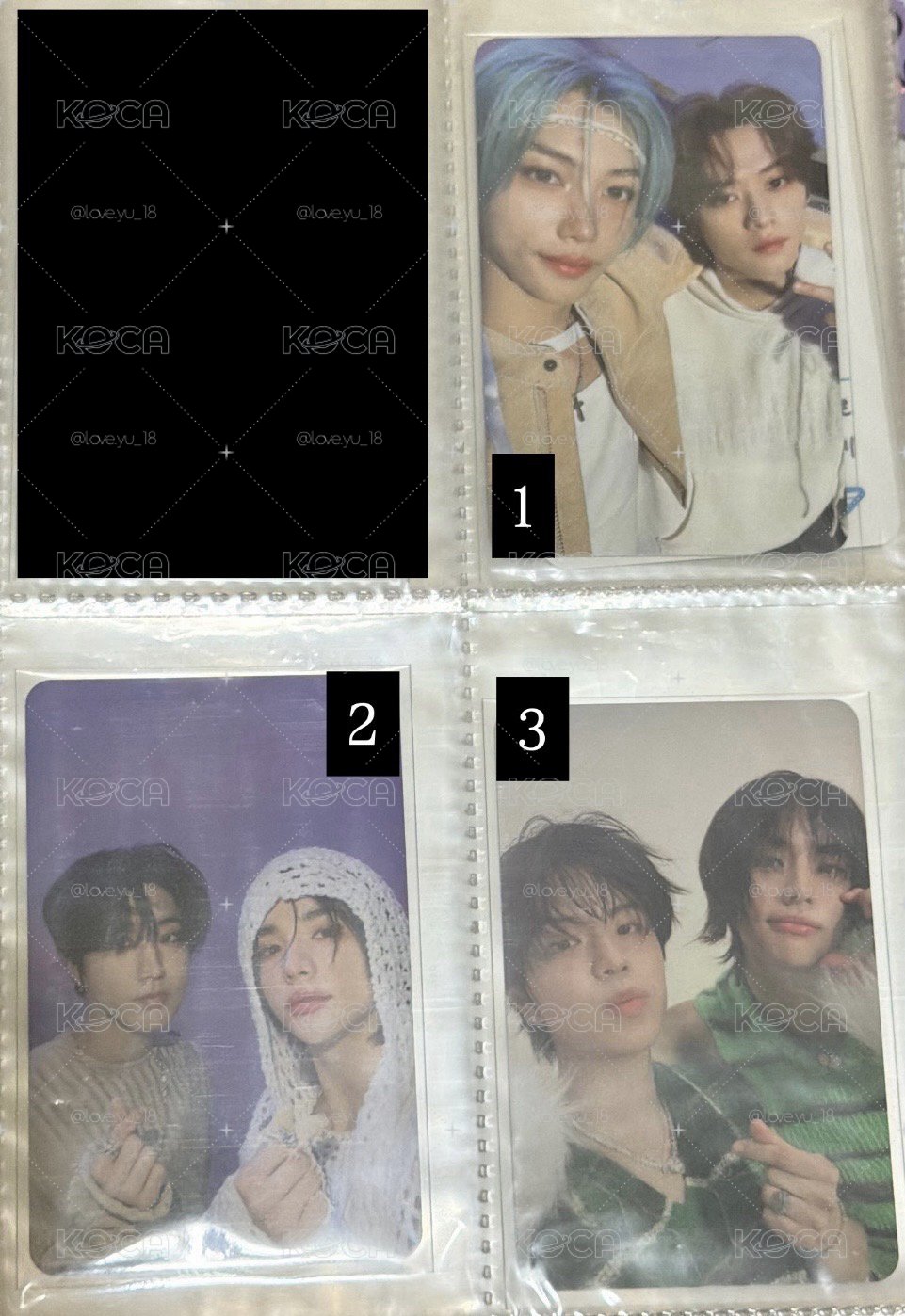 SKZ｜雙人卡