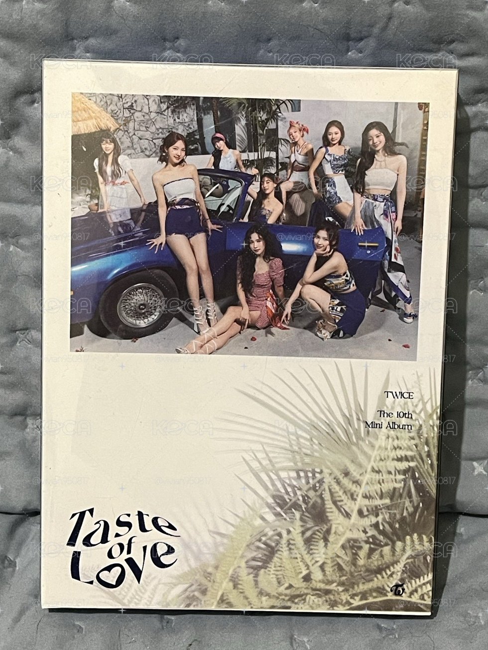 TWICE 第十張迷你專輯 《Taste of Love》Taste 版
