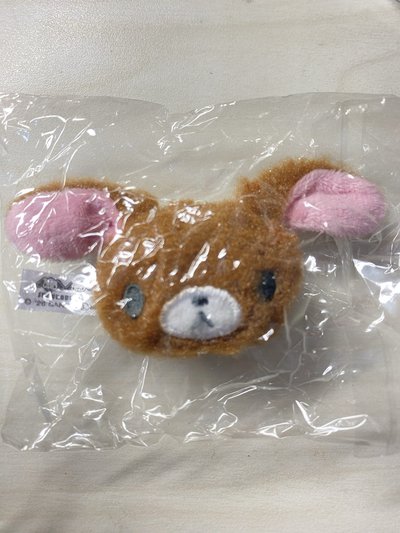 蜜糖邦尼絨毛吊飾扭蛋 黑兔 粉兔