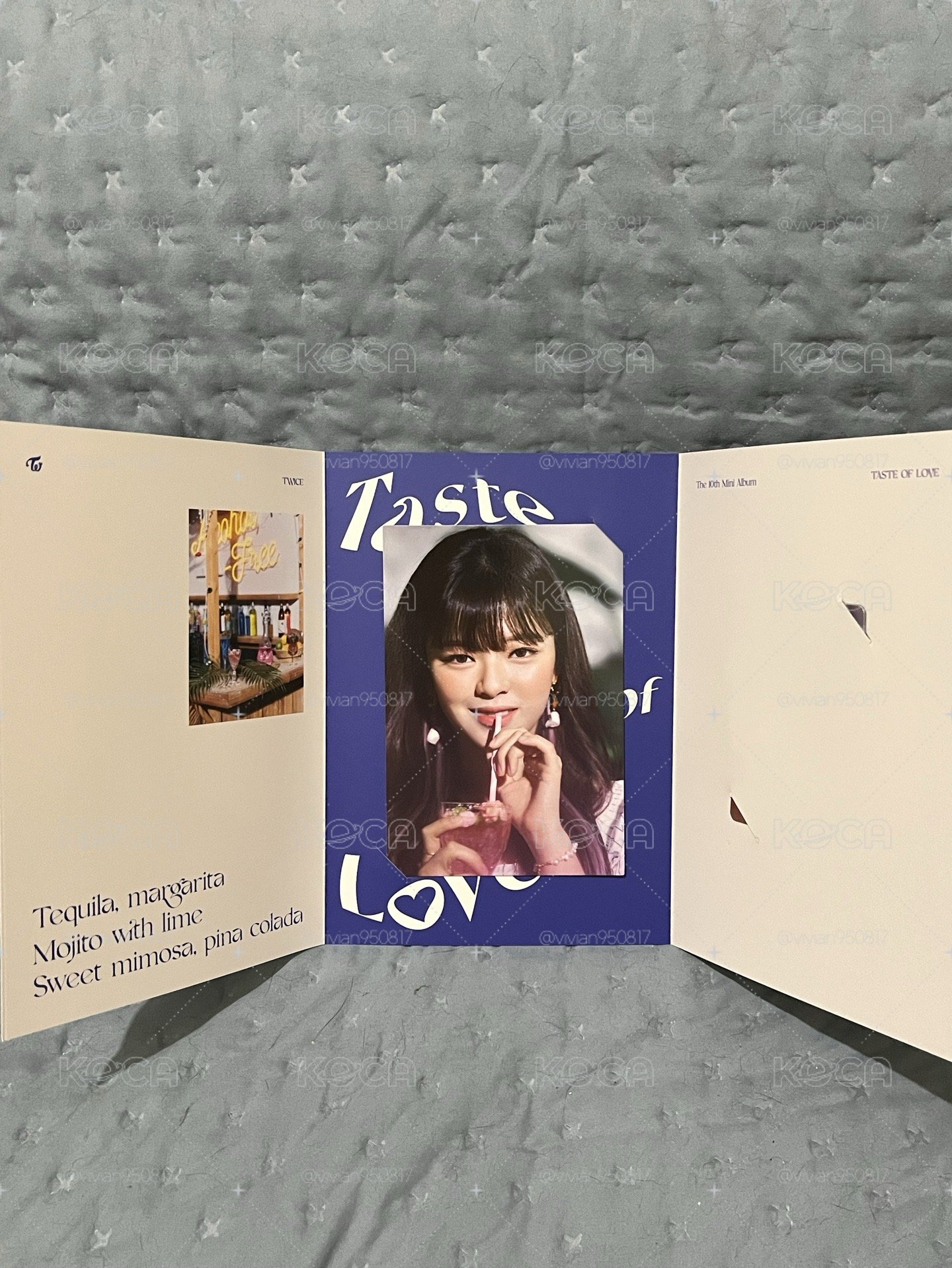 TWICE 第十張迷你專輯 《Taste of Love》Taste 版