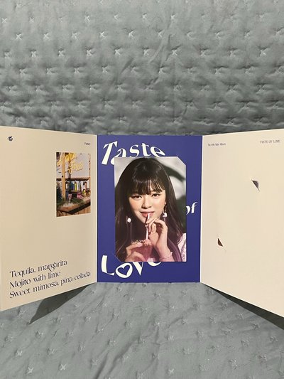 TWICE 第十張迷你專輯 《Taste of Love》Taste 版