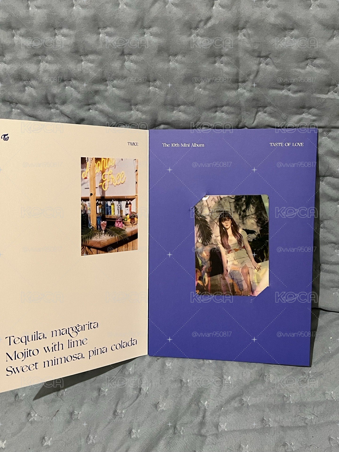 TWICE 第十張迷你專輯 《Taste of Love》Taste 版