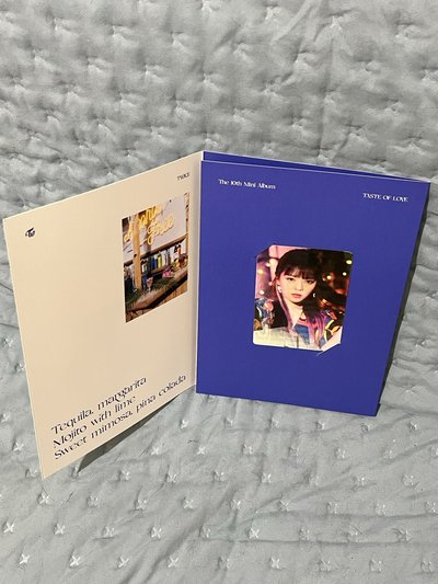 TWICE 第十張迷你專輯 《Taste of Love》Taste 版