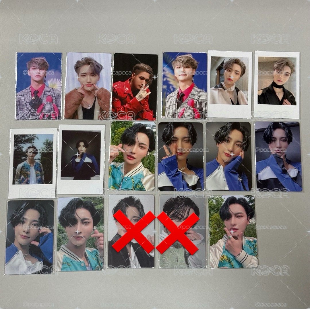 ATEEZ 星化 B區 特典卡 周邊卡 LUCKY DRAW 套出 / 有些可單出