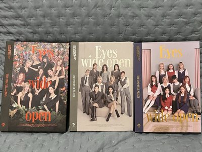TWICE 第二張正規專輯《Eyes wide open》