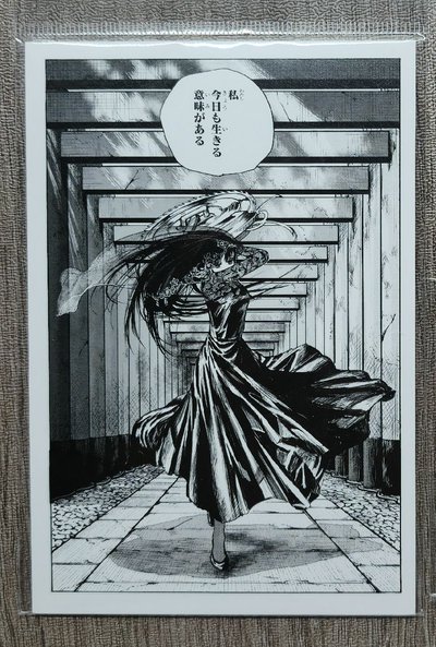 坂本日常 大佛 原畫 js明信片組