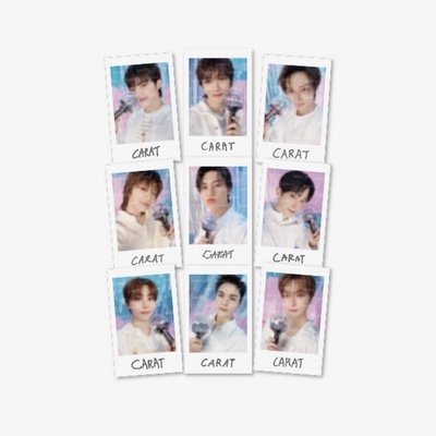 SEVENTEEN 日本FM 未拆 拍立得 徽章