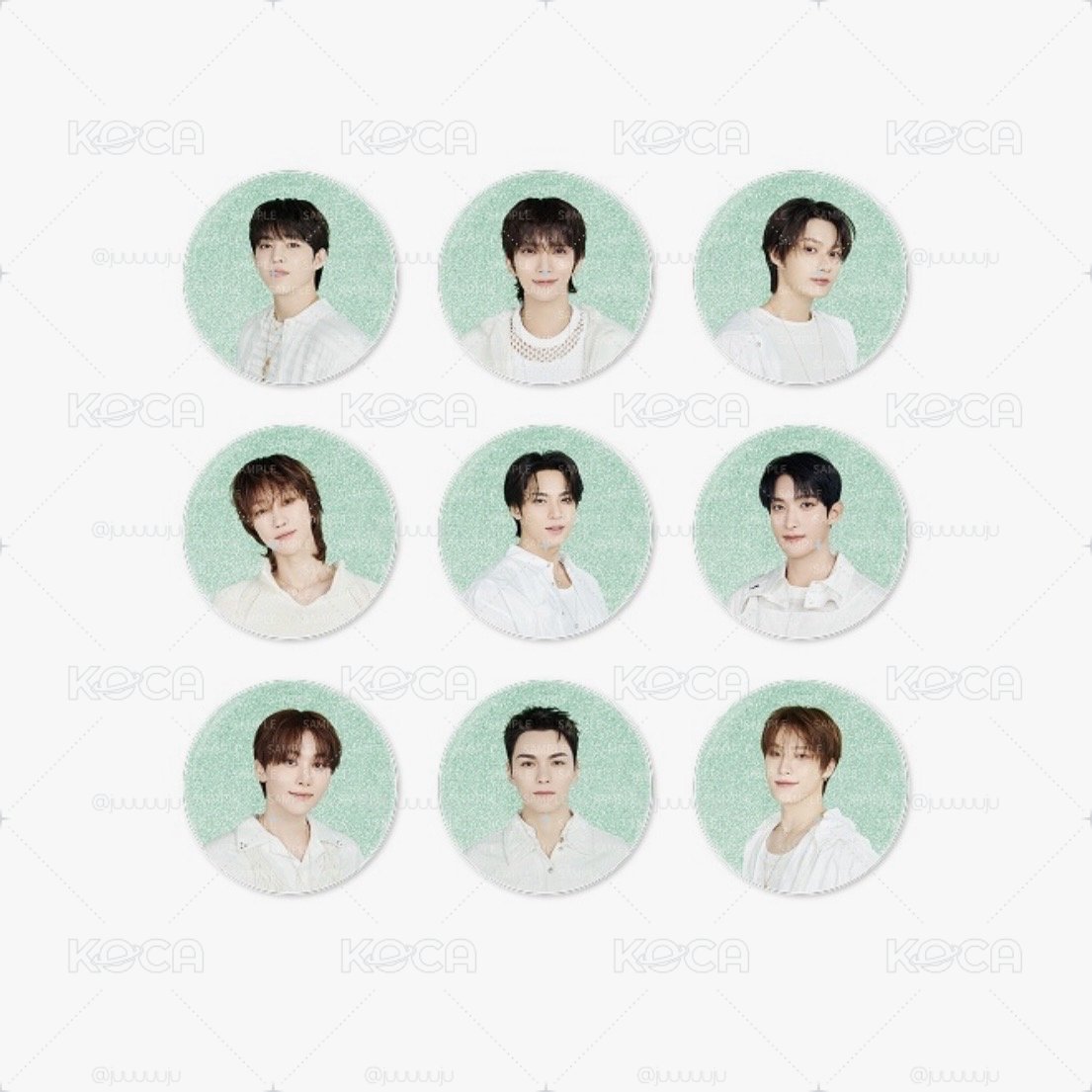 SEVENTEEN 日本FM 未拆 拍立得 徽章