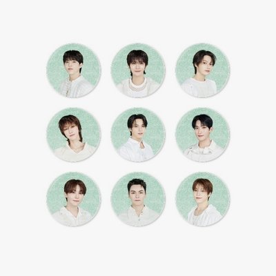 SEVENTEEN 日本FM 未拆 拍立得 徽章