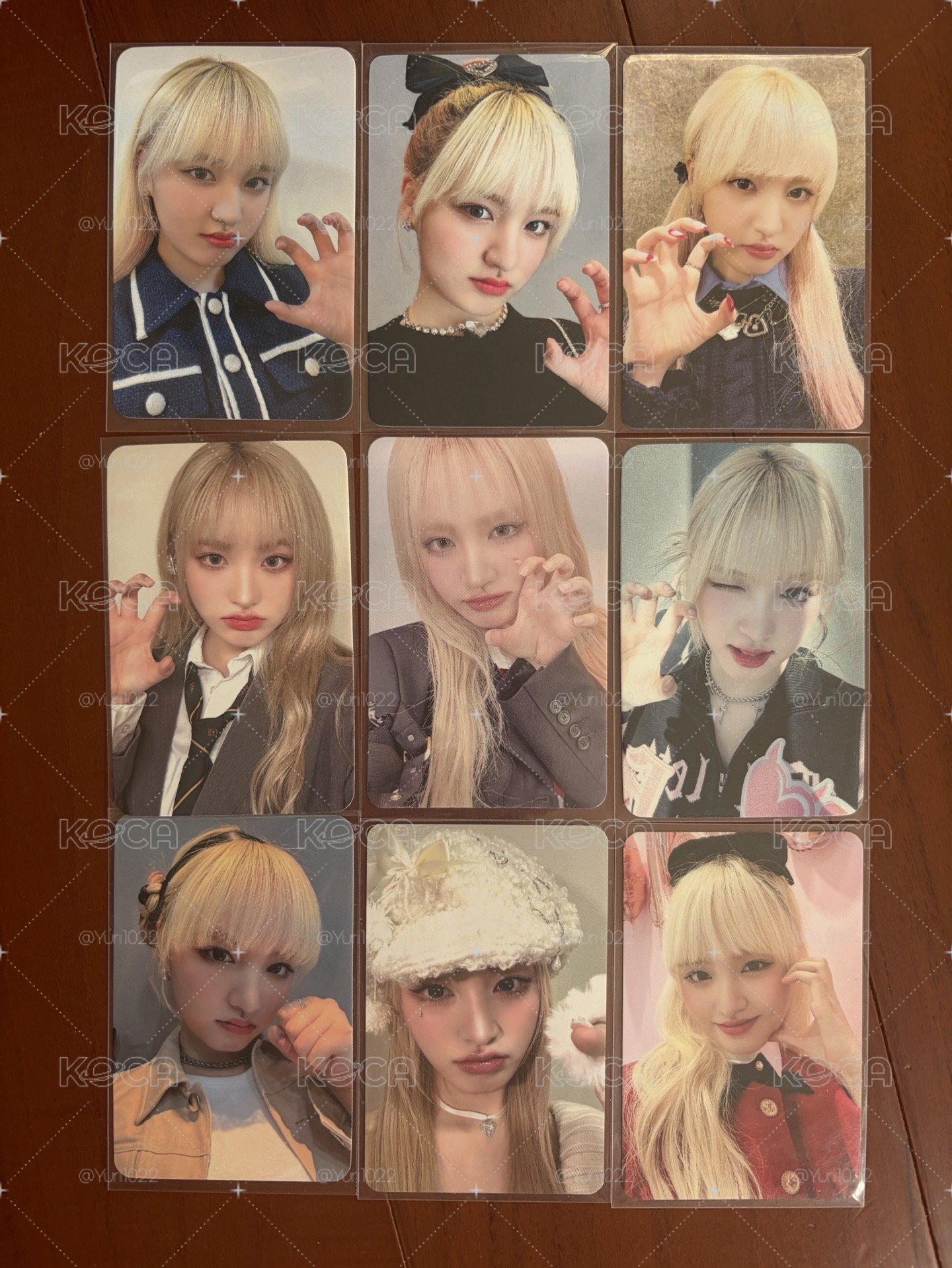 Liz 早期金髮特典 9張