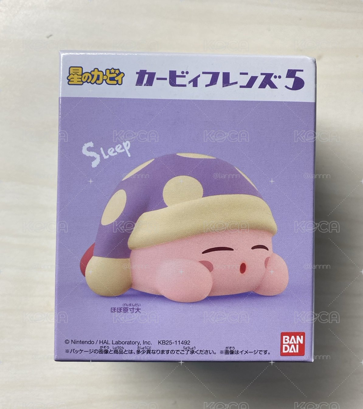 食玩 卡比好朋友5 酣睡卡比