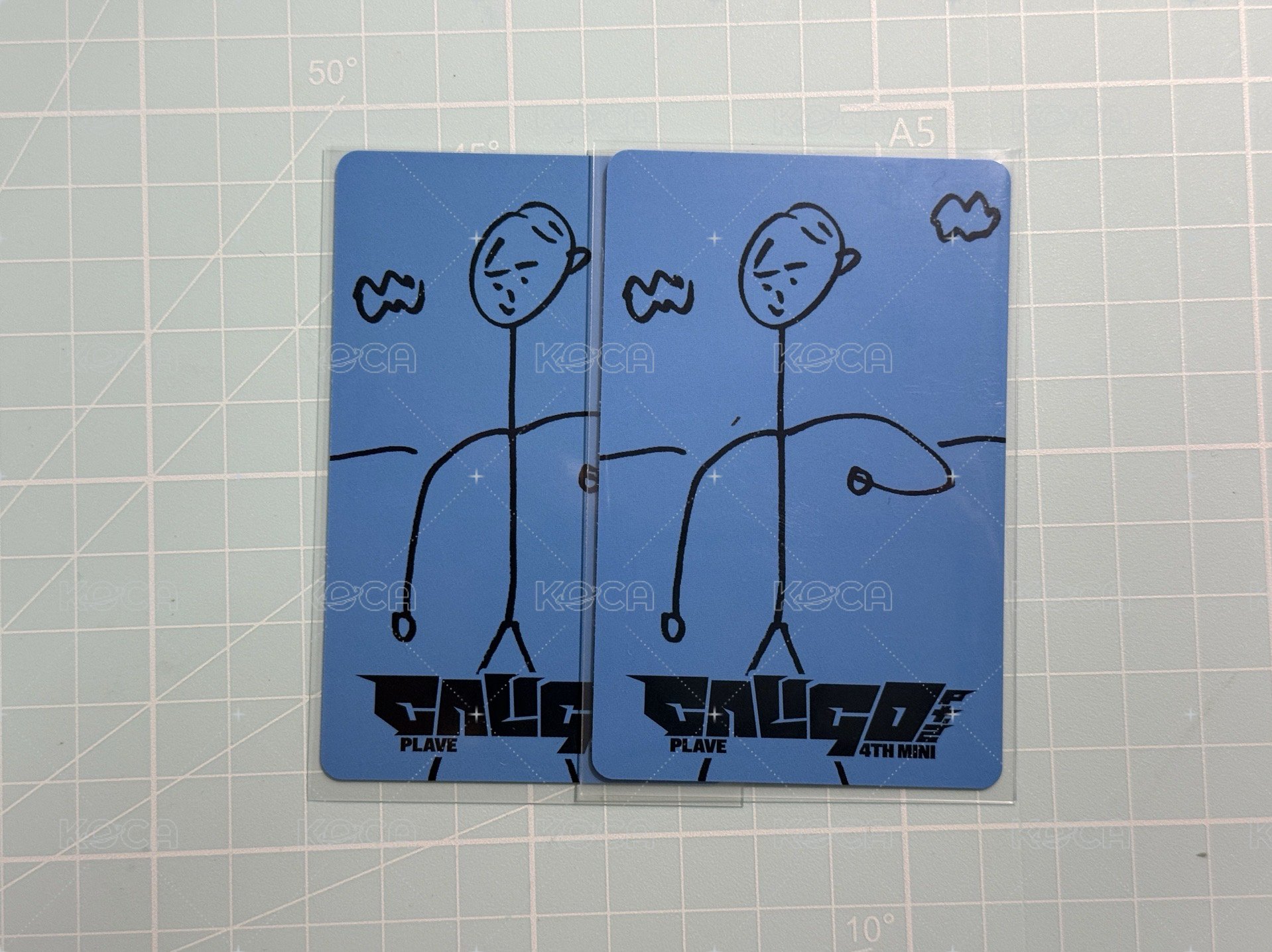 💙A版自繪卡