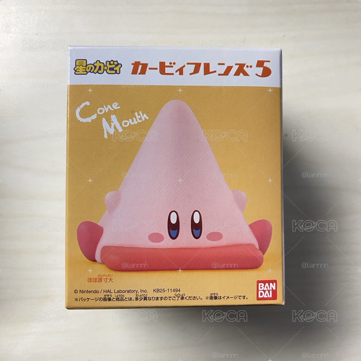 食玩 卡比好朋友5 三角錐卡比
