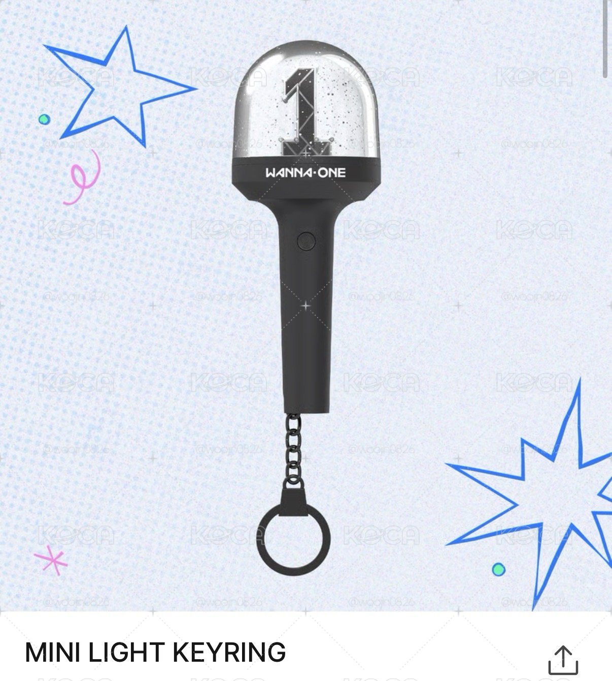 WANNA ONE 迷你手燈