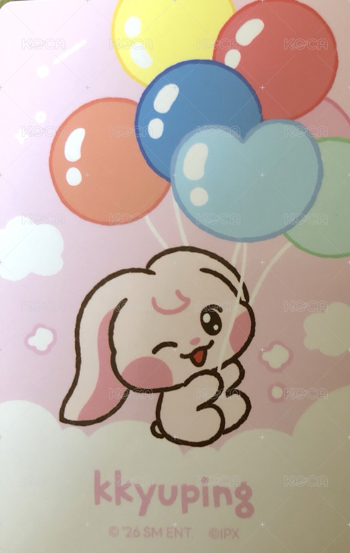 Sweet Dreamiez 周邊卡 抱枕卡 背面
