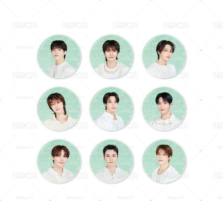 SEVENTEEN FM [YAKUSOKU]CAN BADGE 徽章 勝寛 VERNON 現貨