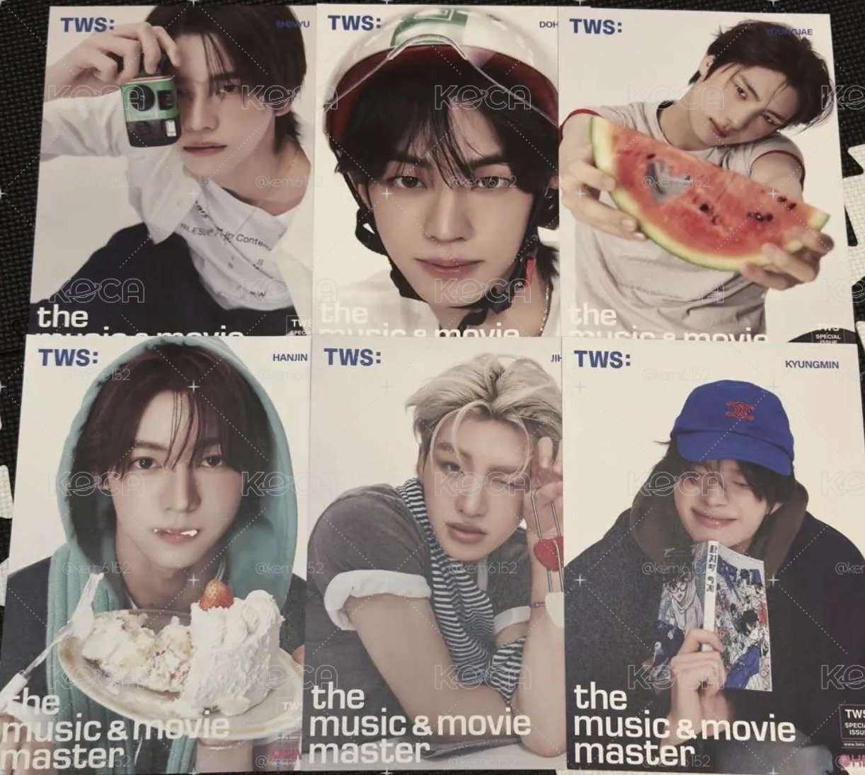 tws 迷五  日hmv海報 一套