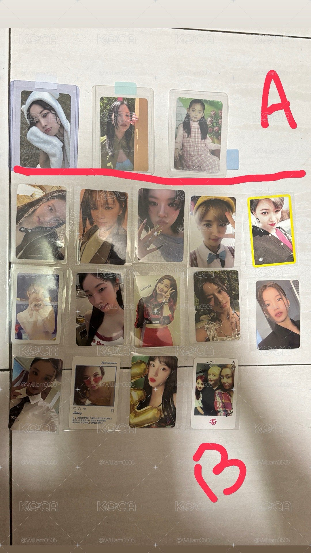 TWICE 專卡