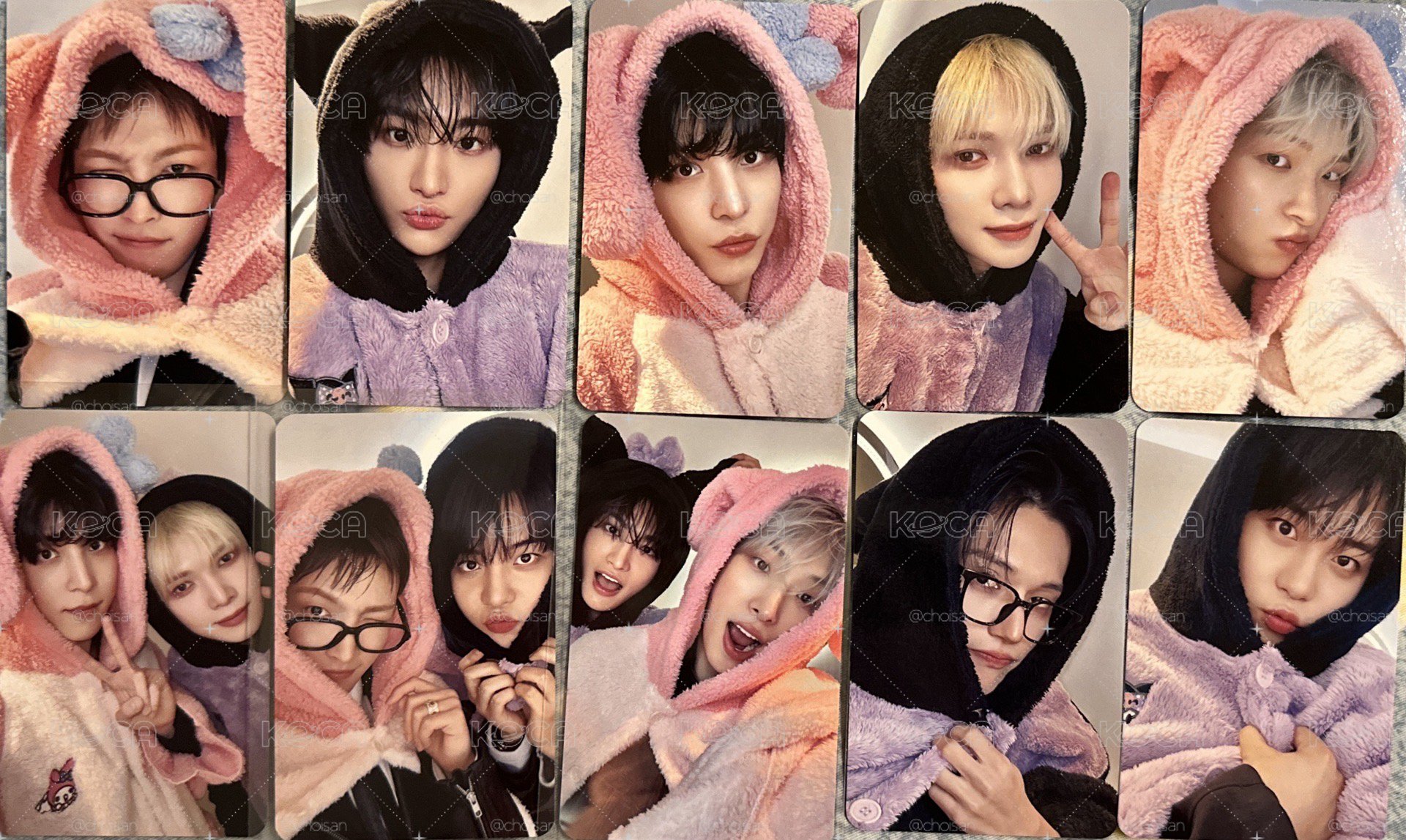 ATEEZ MS簽售6.0單特典卡-單人星/中/潤/尚/旼/榮/鍾+雙人星旼/中鍾/潤尚
