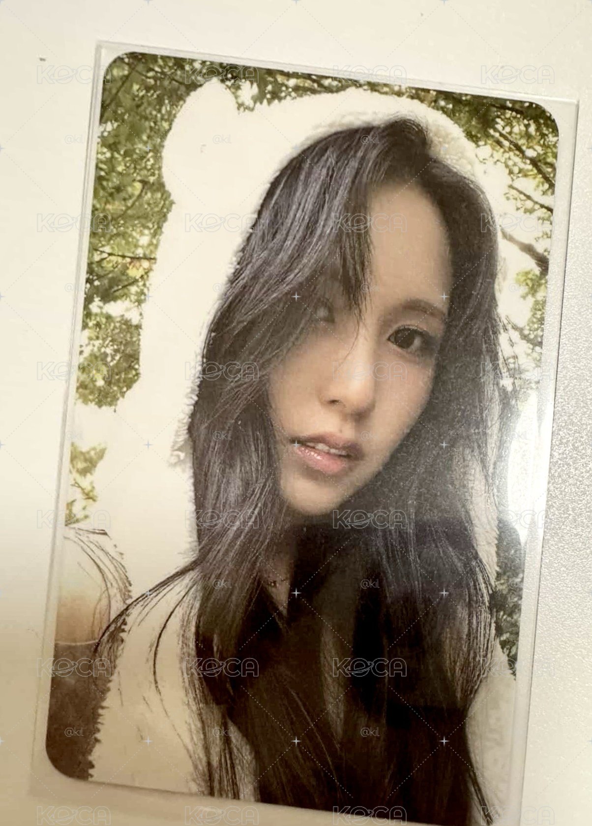 TWICE Mina 迷十三綠版 熊帽南
