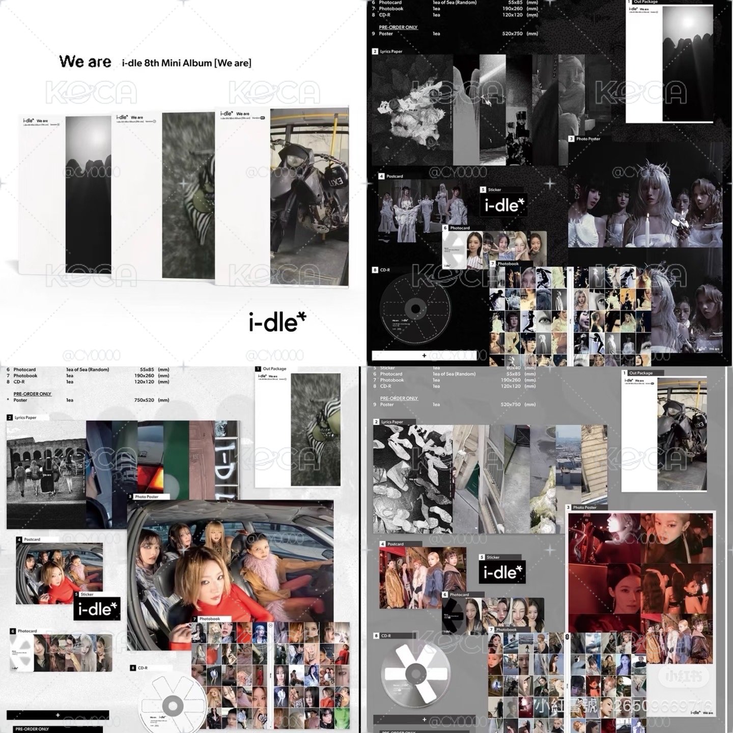 i-dle mini8 全新專輯合輯