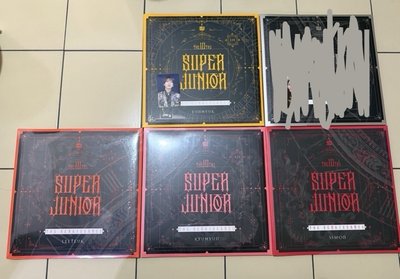 Super junior6張地磚(赫/海/利/始/圭/澈）