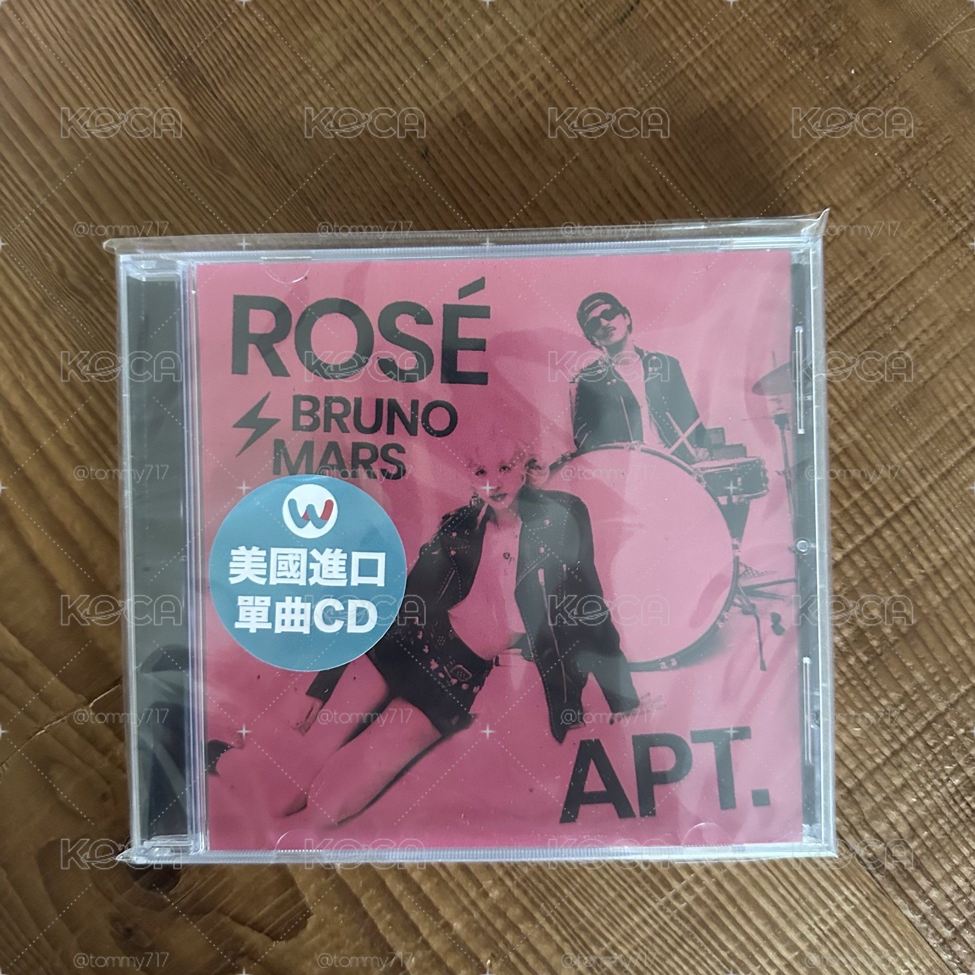 BLACKPINK rosie APT 單曲 CD  全新未拆