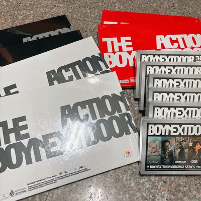 BOYNEXTDOOR The Action pb 未拆專
