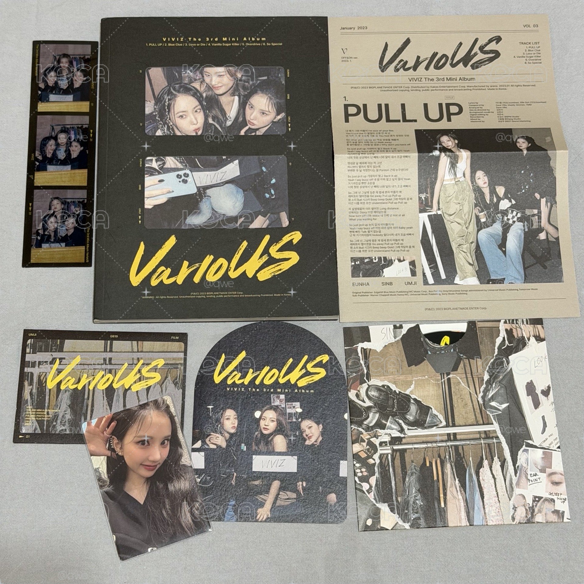 VIVIZ VarioUS 迷三 專輯 OFF&ON版