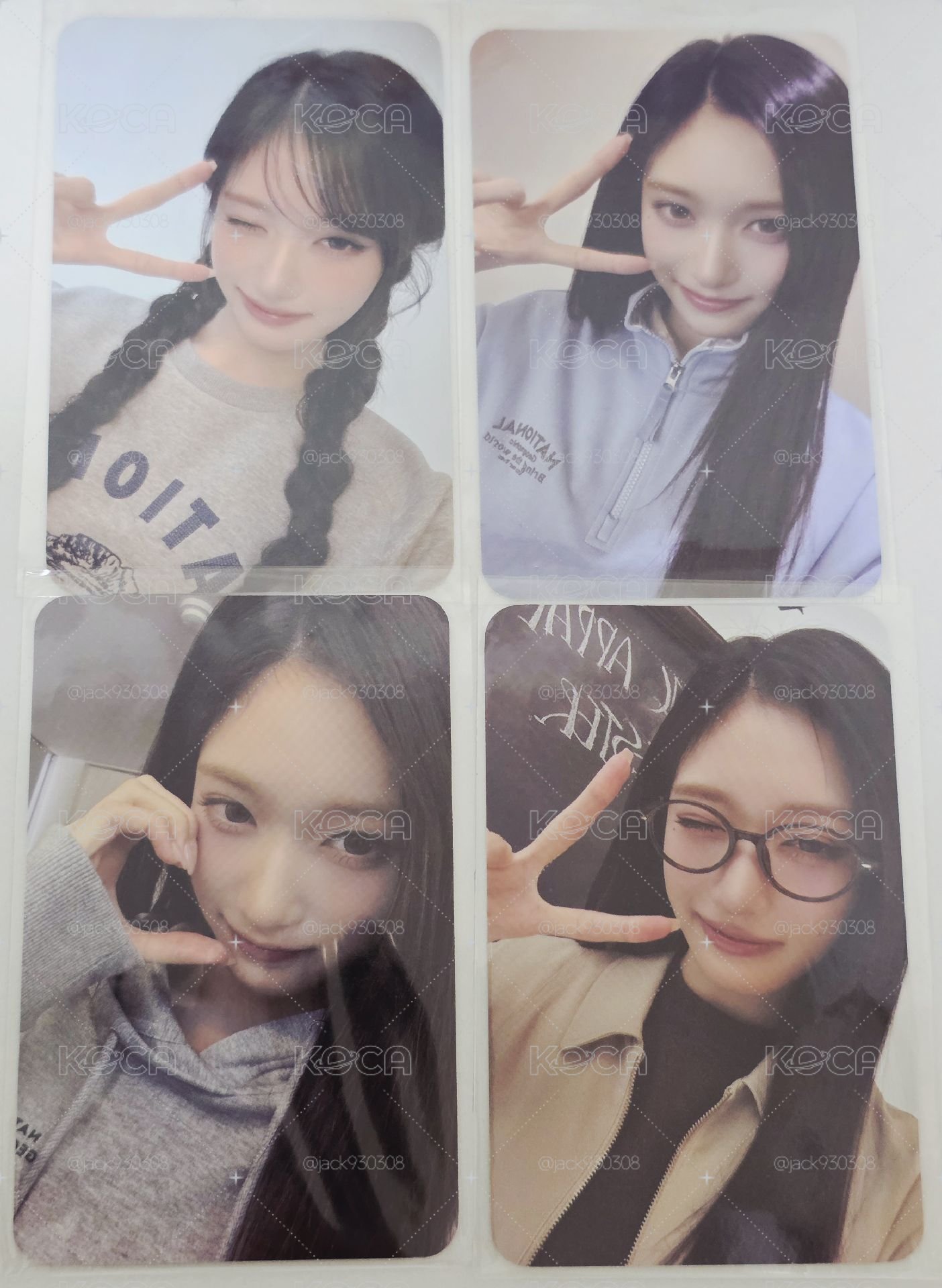 LEESEO x NATIONAL GEOGRAPHIC 代言卡 整套