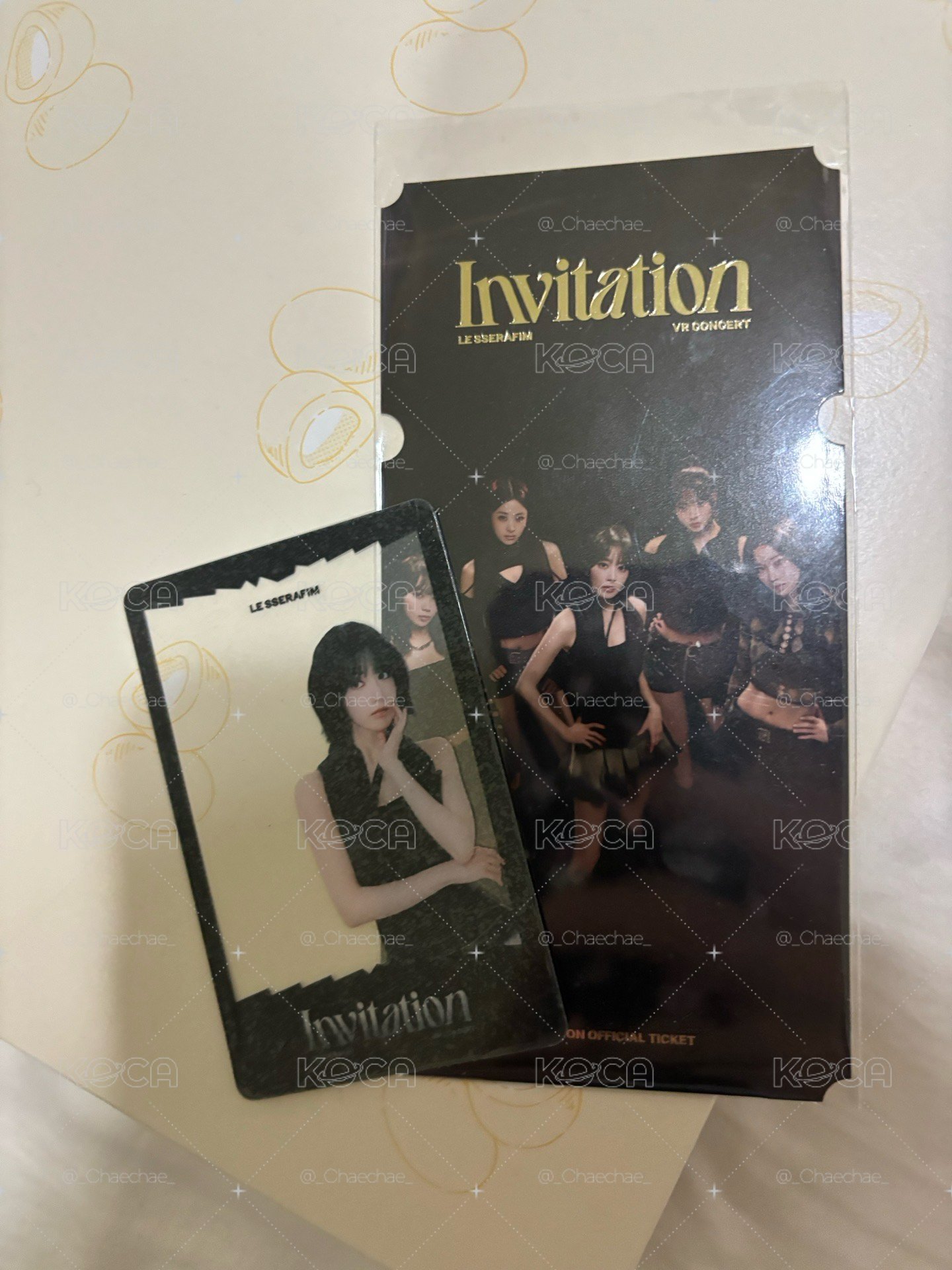 INVITATION 電影卡 透卡+入場票根