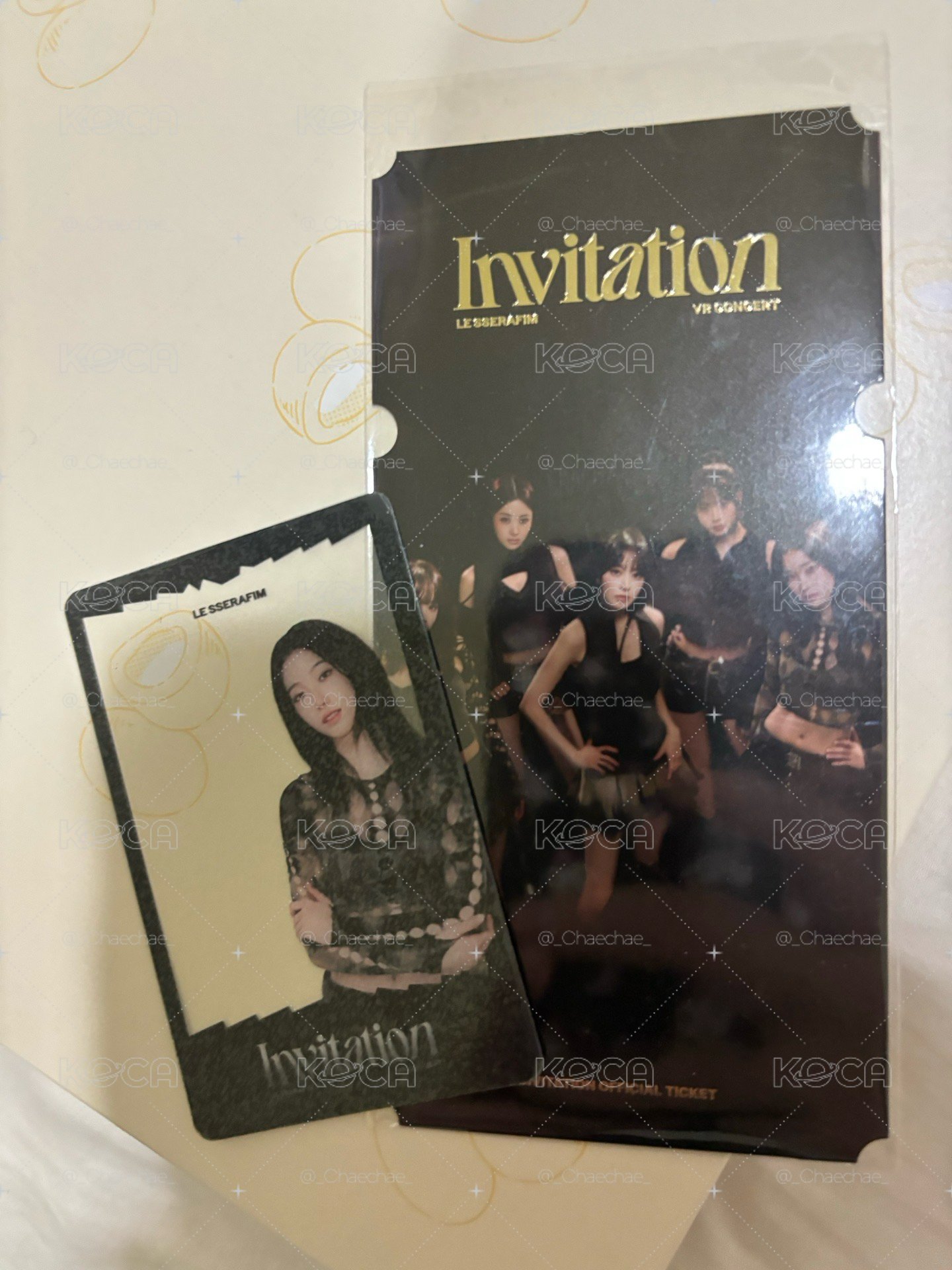INVITATION 電影卡 透卡+入場票根