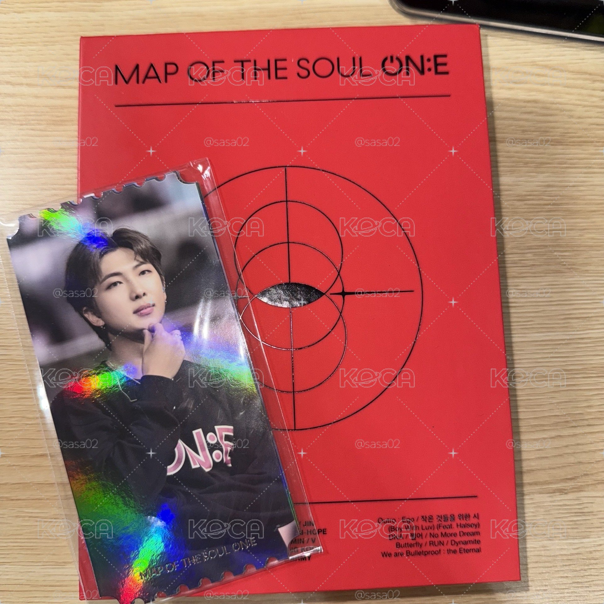 BTS MAP OF THE SOUL ON:E DVD
