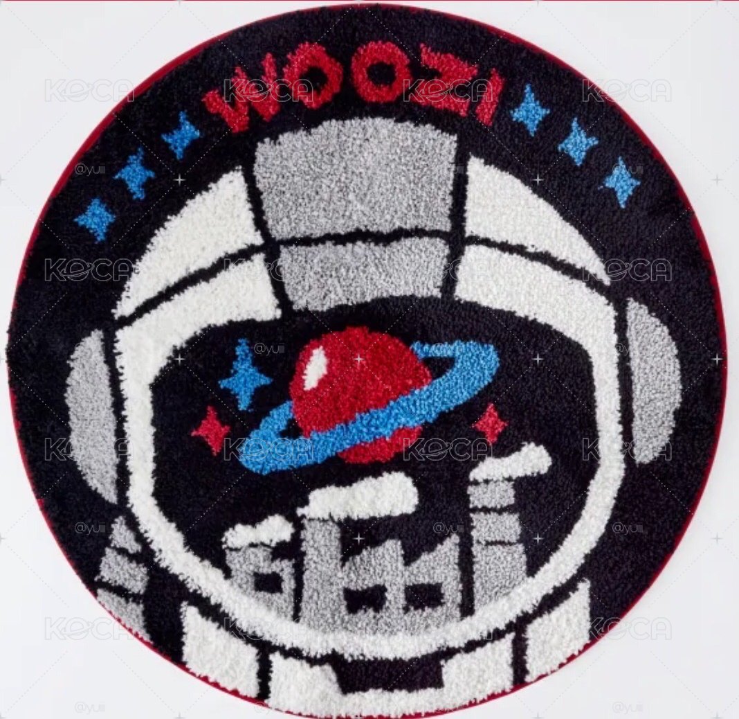 （代購）woozi 成員自製系列 地毯