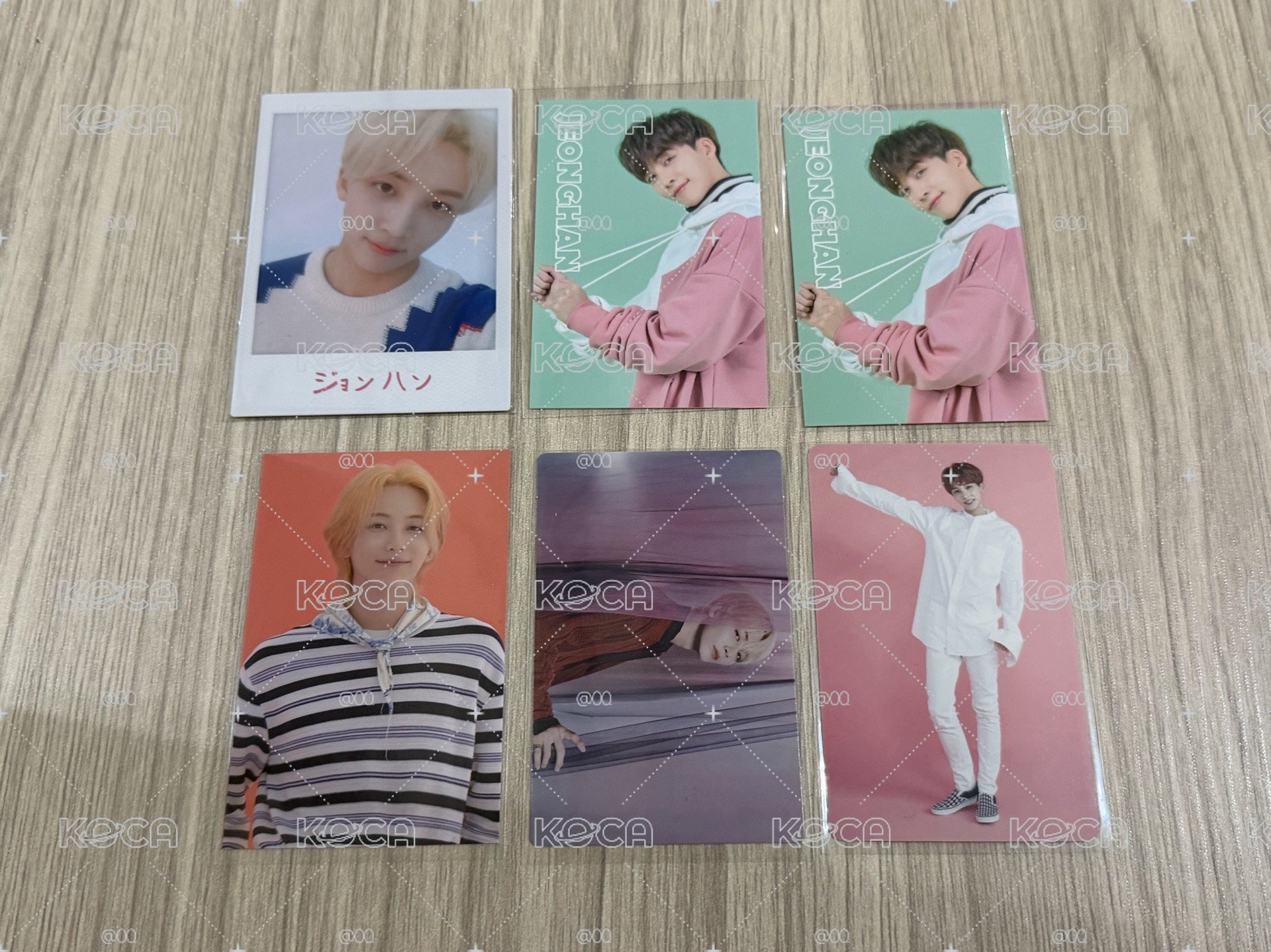 seventeen 淨漢 haru 隨機卡 克拉島 POL