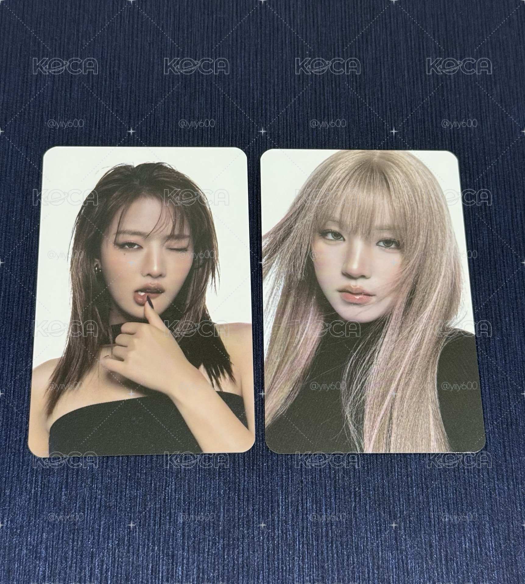 i-dle 26世巡 隨機卡 妮+琦