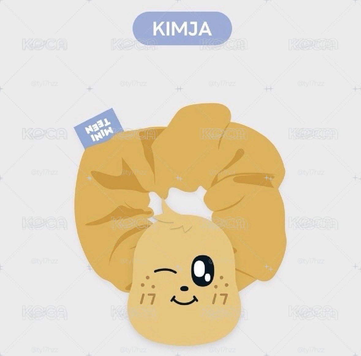 MINITEEN KIMJA髮圈