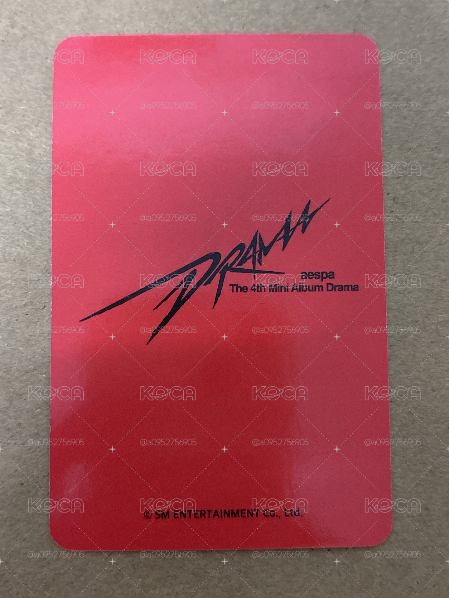 aespa Giselle 吉吉 Drama KMStore 簽售卡 蝦皮簽售吉 吉-24