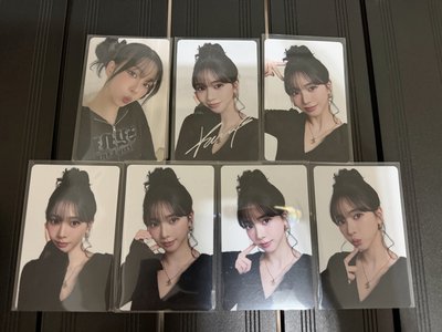 蛋巡 Karina 隨機卡+印簽+滿額