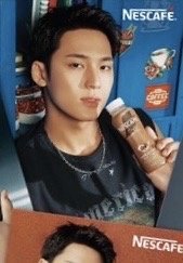 代言 明信片 Nescafé